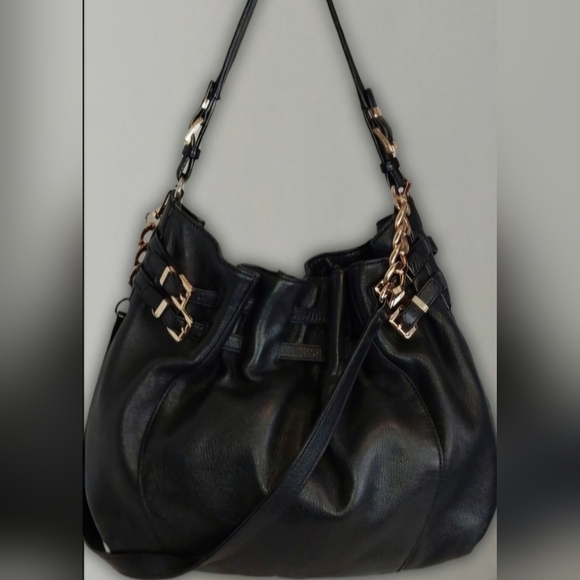 MICHAEL KORS buckle hobo bag